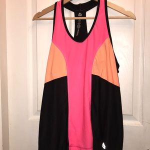 Women’s Pink/Peach, and Black RBX Active Tank Top